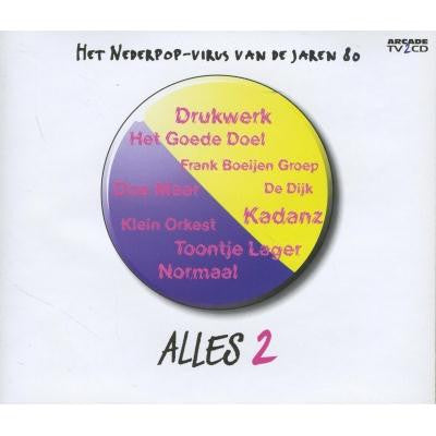 Various : Alles 2, Het Nederpop-virus Van De Jaren 80 (2xCD, Comp)