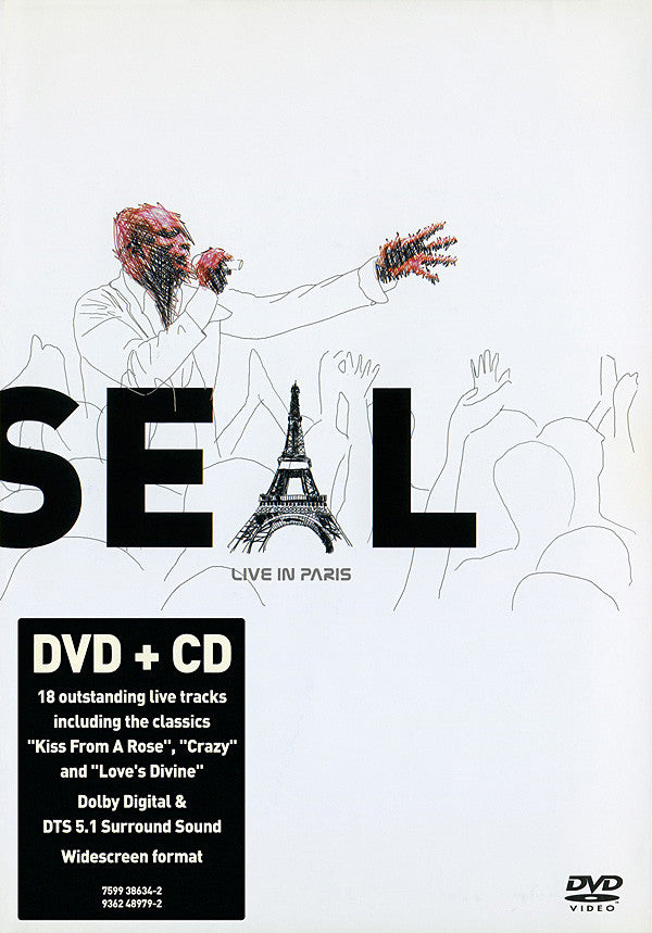 Seal : Live In Paris (DVD-V, PAL + CD, Album)