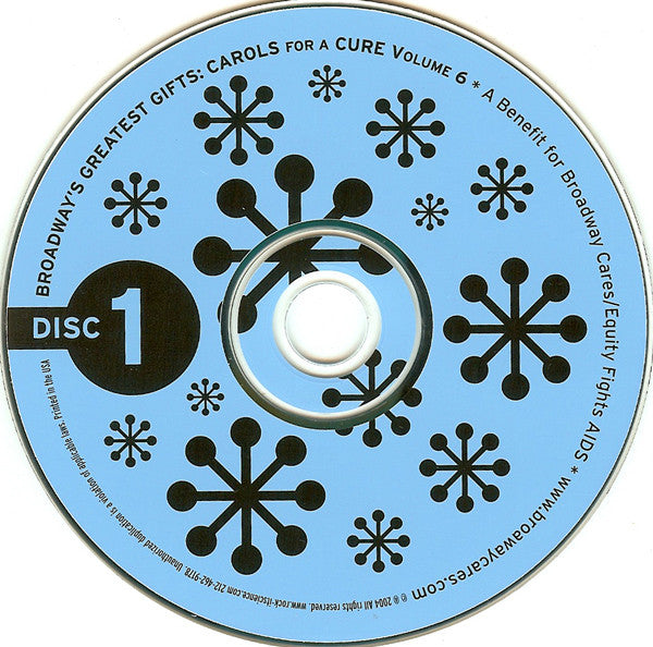 Various : Broadway's Greatest Gifts: Carols For A Cure Volume 6 (2xCD, Album)