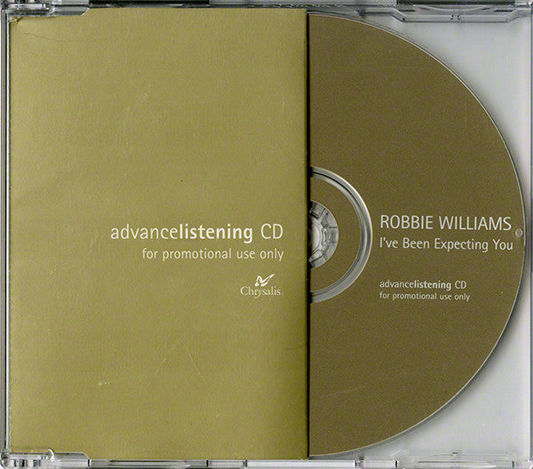 Robbie Williams : I've Been Expecting You (CD, Album, Promo)