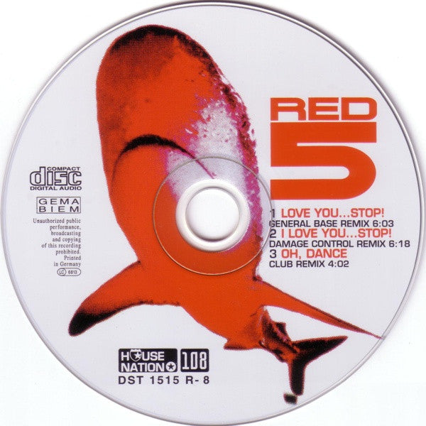 Red 5 : I Love You...Stop! (Remix Edition) (CD, Maxi)