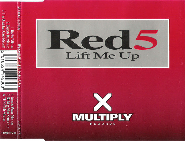 Red 5 : Lift Me Up (CD, Single)