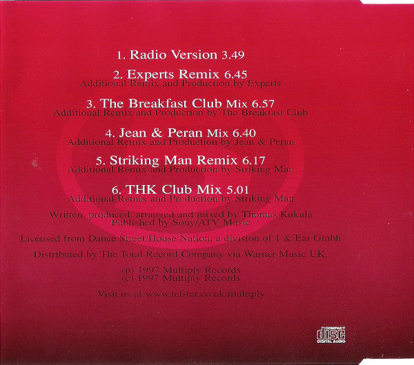 Red 5 : Lift Me Up (CD, Single)