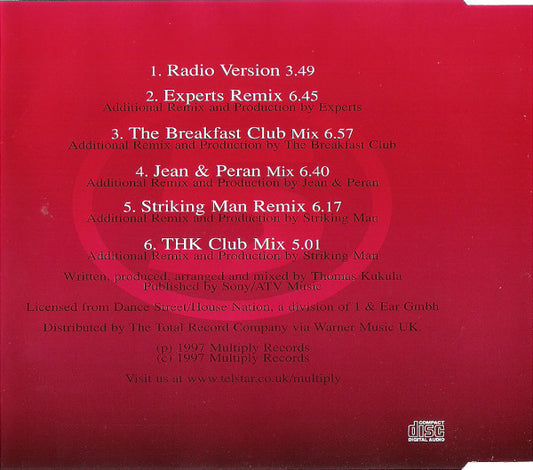 Red 5 : Lift Me Up (CD, Single)