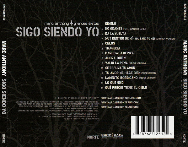 Marc Anthony : Sigo Siendo Yo (Grandes Éxitos) (CD, Comp)