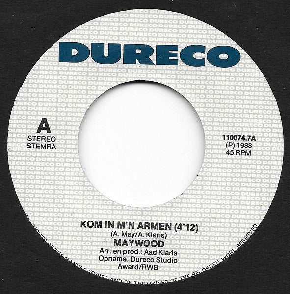 Maywood : Kom In M'n Armen (7", Single)