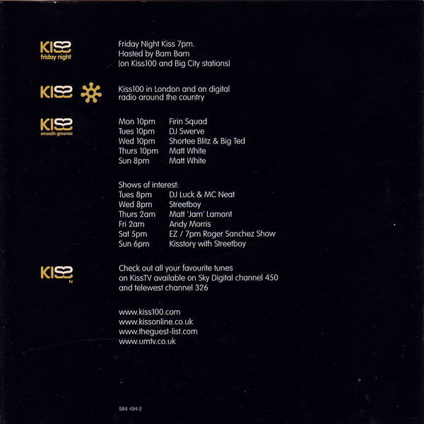 Various : Kiss Smooth Grooves 2002 (CD, Enh + CD + Comp)
