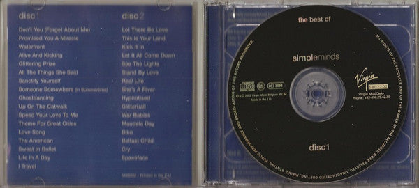 Simple Minds : The Best Of Simple Minds (Night Of The Proms Special Remastered Edition) (2xCD, Comp, RM)