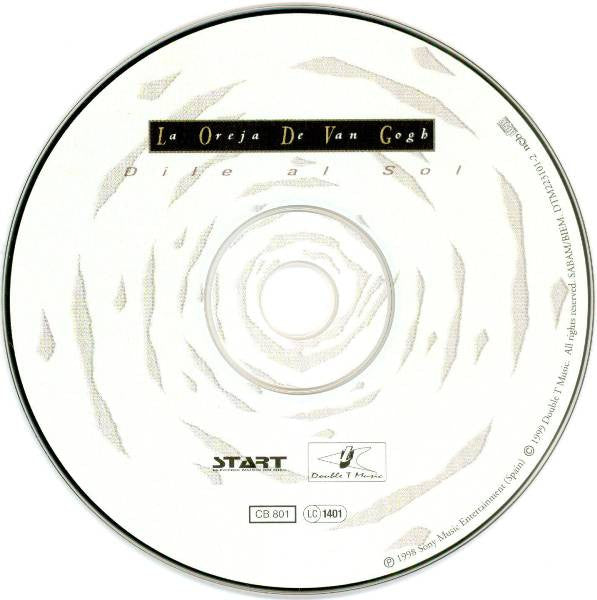La Oreja De Van Gogh : Dile Al Sol (CD, Album)