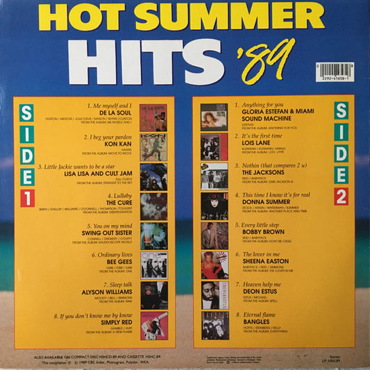 Various : Hot Summer Hits '89 (LP, Comp)