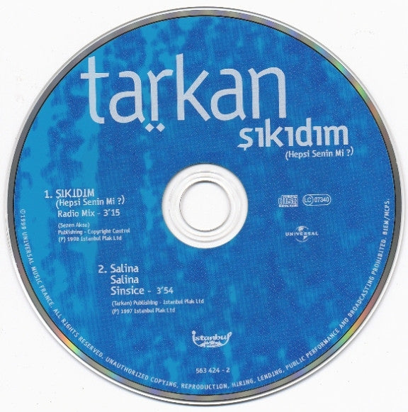Tarkan : Şıkıdım (Hepsi Senin Mi?) (CD, Single)