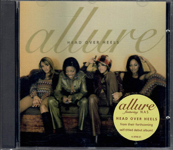 Allure (3) Featuring Nas : Head Over Heels (CD, Maxi, Promo)