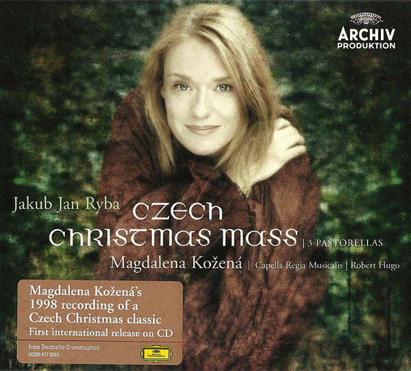 Jakub Jan Ryba | Magdalena Kožená | Capella Regia Musicalis | Robert Hugo : Czech Christmas Mass | 3 Pastorellas (CD, Album, RE)
