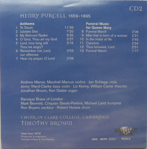 Various : Choral Classics From Cambridge (5xCD, Comp)