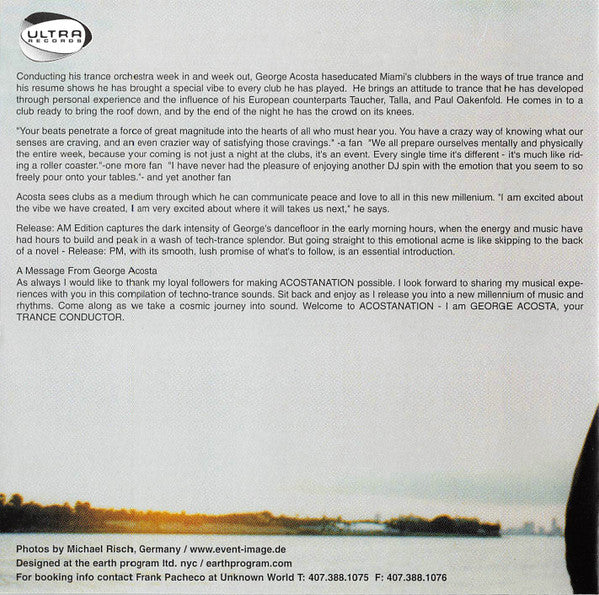 George Acosta : Release: AM Edition (CD, Comp, Mixed)