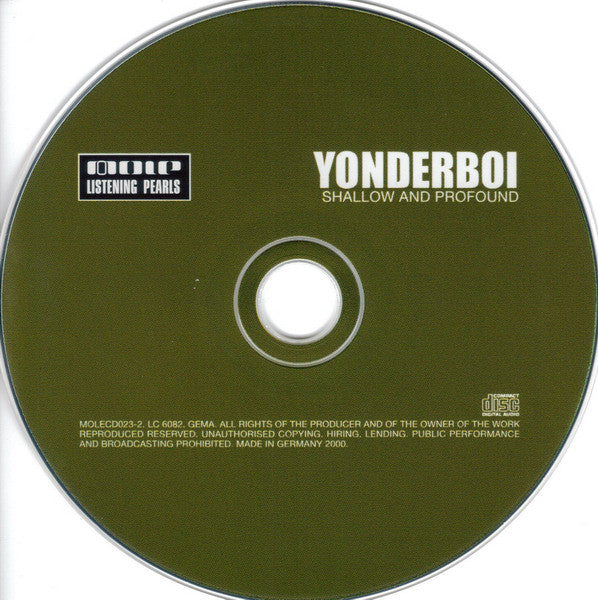 Yonderboi : Shallow And Profound (CD, Album)