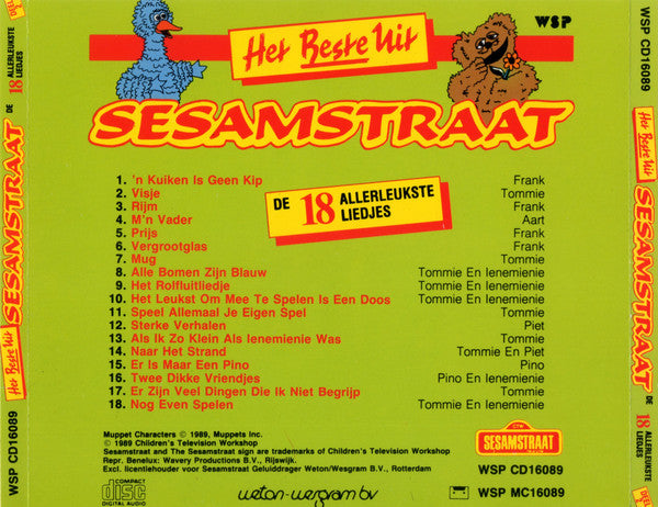 Sesamstraat : Het Beste Uit Sesamstraat Deel 2 (CD)