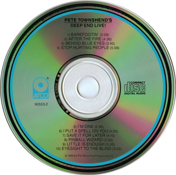 Deep End (5) : Live! (CD, Album, RE, RP)