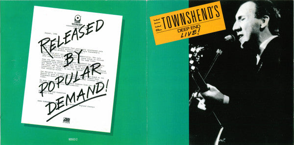 Deep End (5) : Live! (CD, Album, RE, RP)