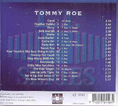 Tommy Roe : Sheila (CD, Comp)