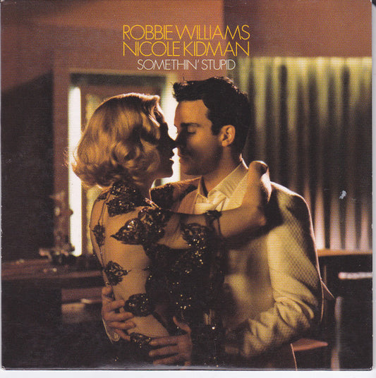 Robbie Williams, Nicole Kidman : Somethin' Stupid (CD, Single, Car)