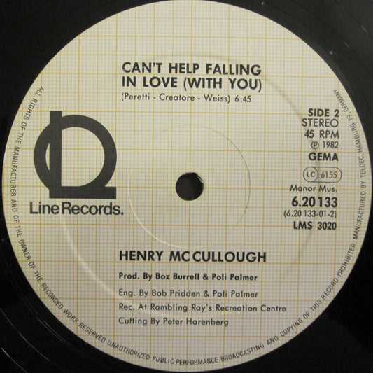 Henry McCullough : All Shook Up (12")