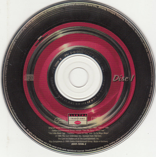The Cars : The Cars Anthology – Just What I Needed (2xCD, Comp, RP)