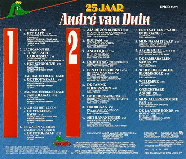 André van Duin : 25 Jaar André Van Duin (2xCD, Comp)
