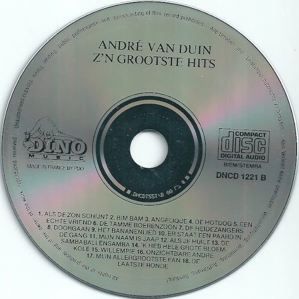 André van Duin : 25 Jaar André Van Duin (2xCD, Comp)