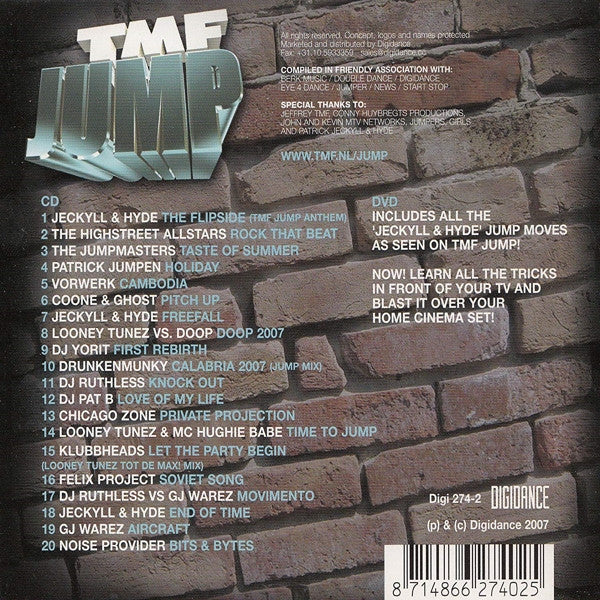 Various : TMF Jump (CD, Comp + DVD-V)