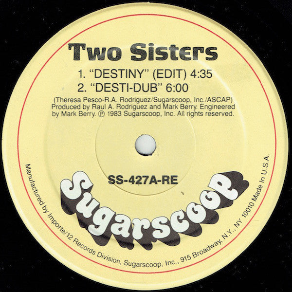 Two Sisters : Destiny (12")