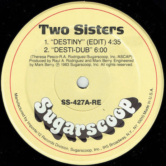 Two Sisters : Destiny (12")