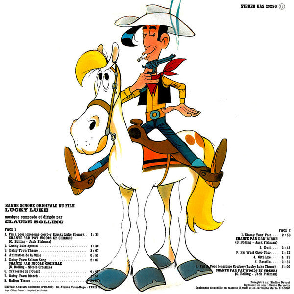 Claude Bolling : Lucky Luke (LP, Gat)