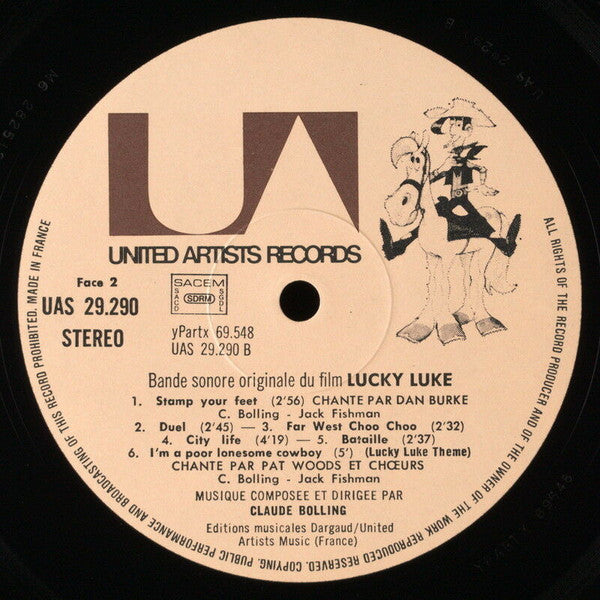 Claude Bolling : Lucky Luke (LP, Gat)