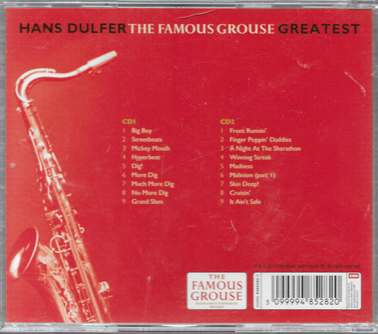 Hans Dulfer : The Famous Grouse Greatest (2xCD, Comp, Promo)