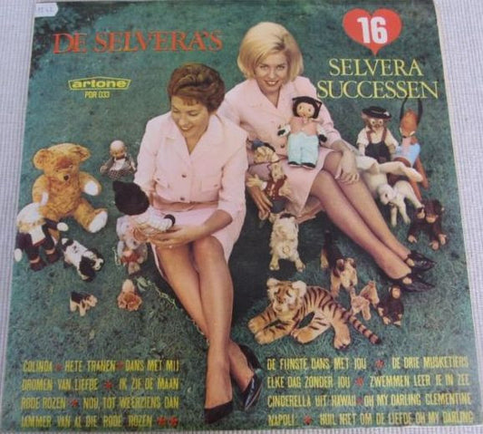 De Selvera's : 16 Selvera Successen (LP, Comp)