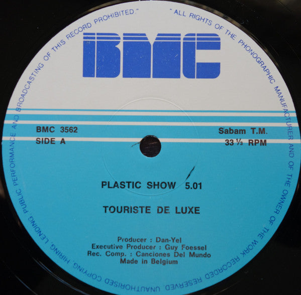Touriste De Luxe : Plastic Show (12")