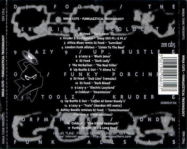 Various : Ninja Cuts - Funkjazztical Tricknology (CD, Comp)