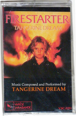 Tangerine Dream : Firestarter (Music From The Original Motion Picture Soundtrack) (Cass, Album, RE)