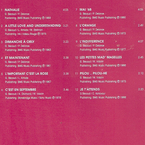 Gilbert Bécaud : Het Beste Van Gilbert Becaud (CD, Comp)