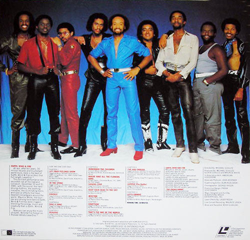 Earth, Wind & Fire : In Concert (Laserdisc, NTSC)
