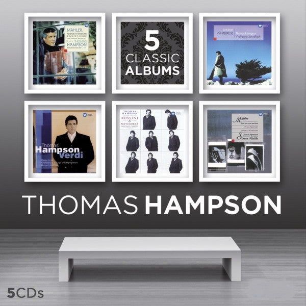 Thomas Hampson : 5 Classic Albums (CD, Album, RE + CD, Album, RE + CD, Album, RE + CD)