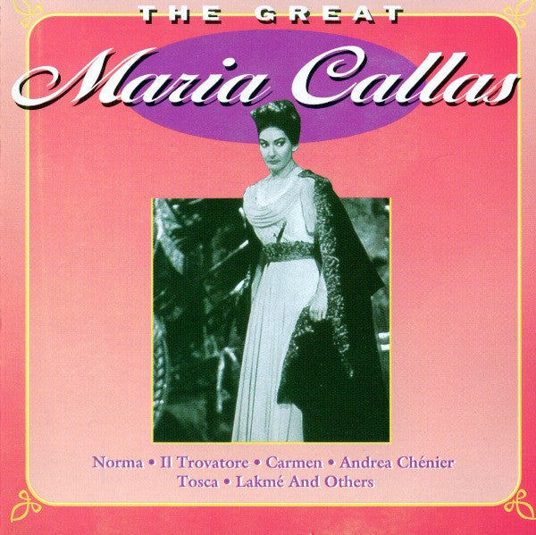Maria Callas : The Great Maria Callas (CD, Comp)