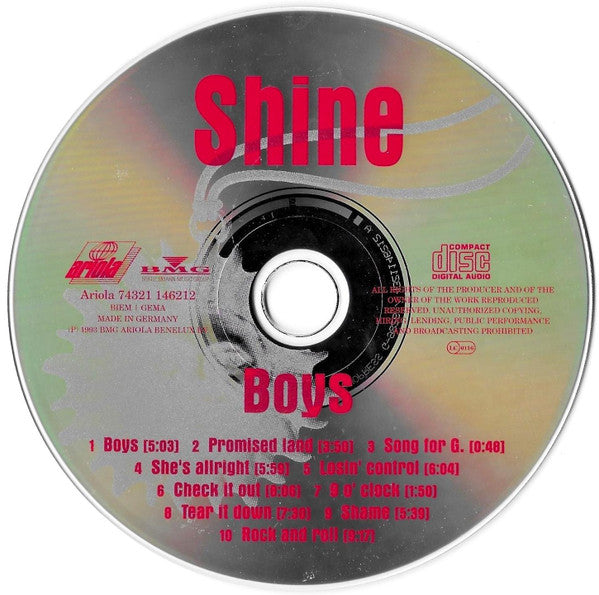 Shine (17) : Boys (CD, Album)
