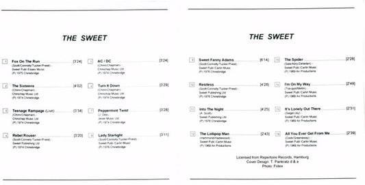 The Sweet : The Sweet (CD, Comp)