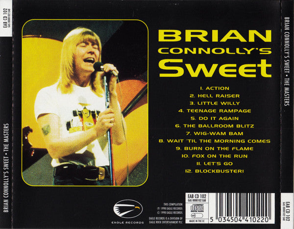 Brian Connolly Sweet : The Masters (CD, Comp)