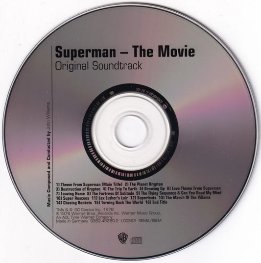 John Williams (4) : Superman The Movie (Original Soundtrack) (CD, Album, RE + DVD, D/Sided, Multichannel)