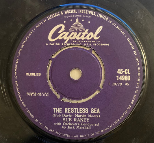 Sue Raney : The Restless Sea / Ever (7", Single)
