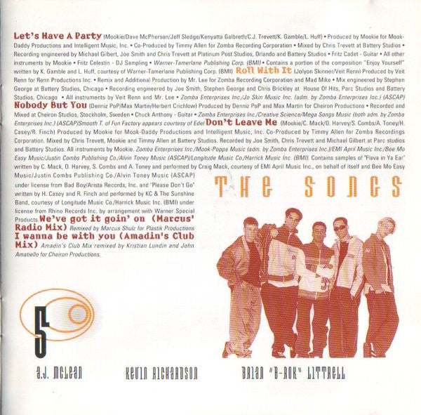 Backstreet Boys : Backstreet Boys (CD, Album, Ltd)