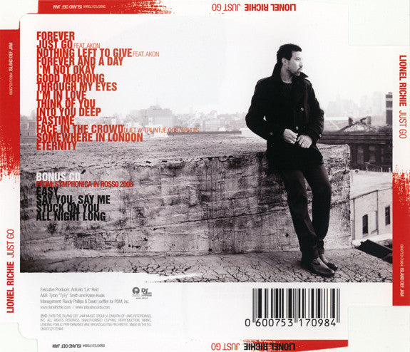Lionel Richie : Just Go (2xCD, Album, Ltd)
